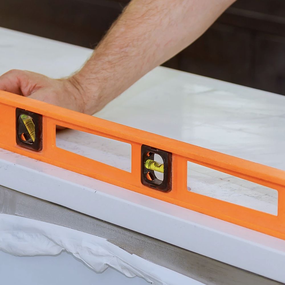 White Countertop Installation, Palm Beach County Countertop Installers
